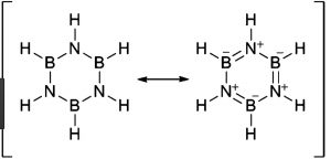 Borazine structure