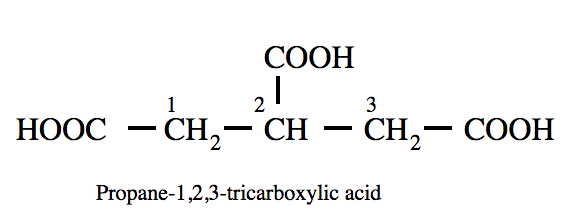 COOH occurs three times