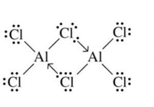 Chlorine bridge structure of AlCl3