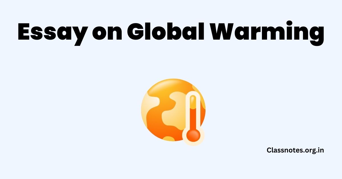 essay on global warming in 250 words in english