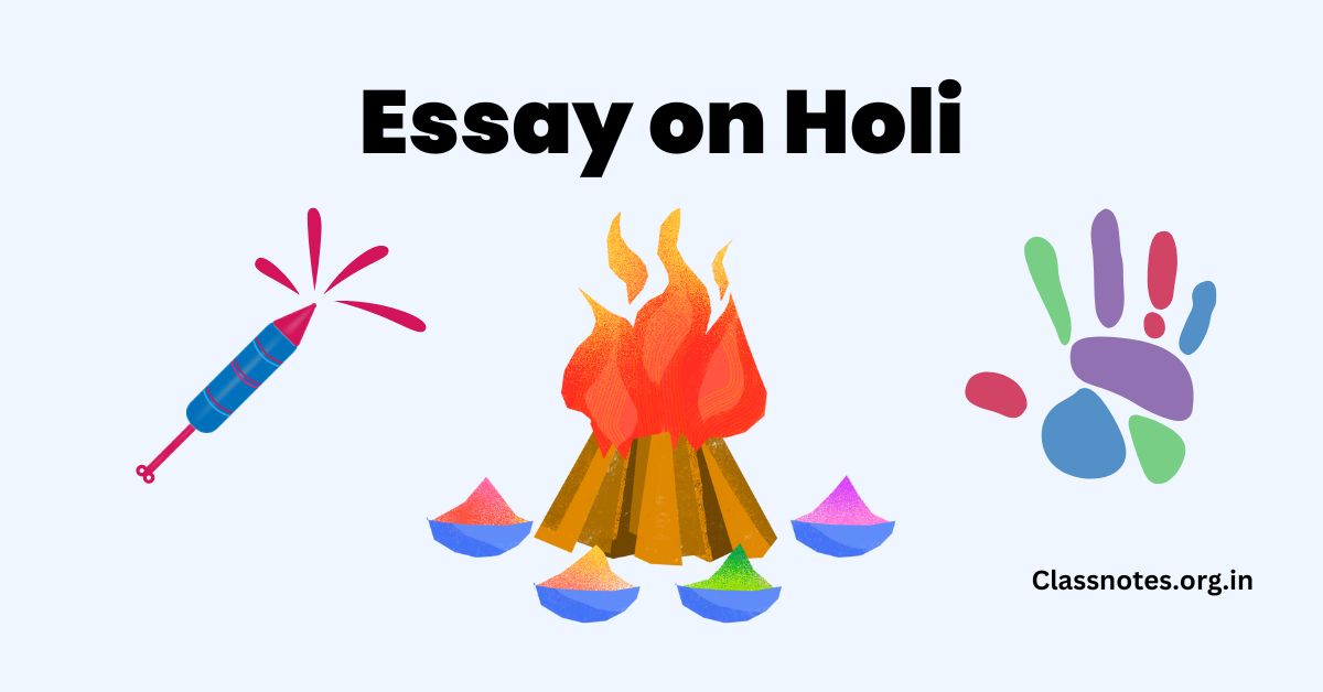 essay on holi class 7