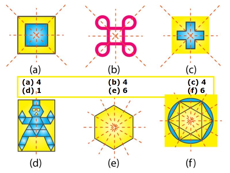 Class 6 maths exercise 13 2 chapter 13 symmetry class 6 maths 