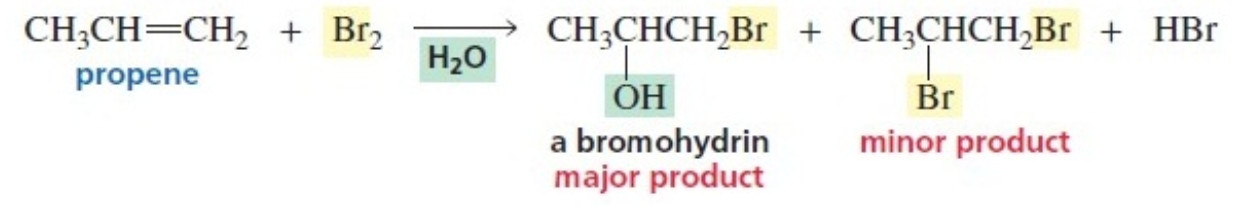 Halohydrin Example Alkenes - Chemistry, Class 11, Hydrocarbons