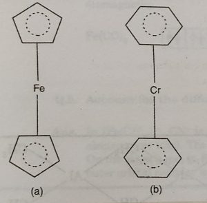 Ferrocene and Dibenzene chromium