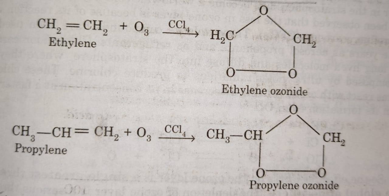 Formation of ozonides