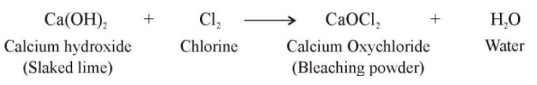 Bleaching Powder - Acid Bases and Salts, Class 10