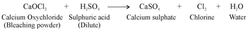 Bleaching Powder Acid Bases And Salts Class 10