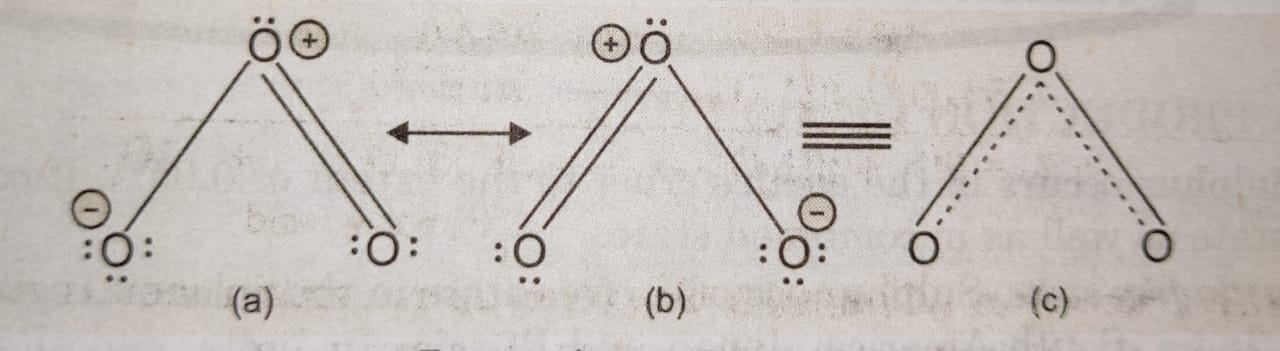 Resonating structure of Ozone