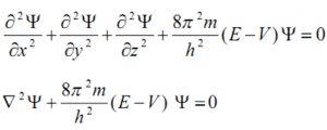 Schrodinger wave equation
