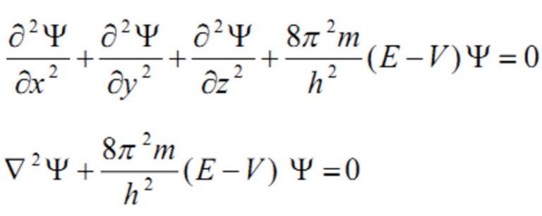 according to schrodinger's quantum mechanical model of the atom