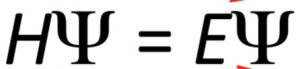Short form of Schrodinger equation