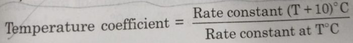 temperature coefficient