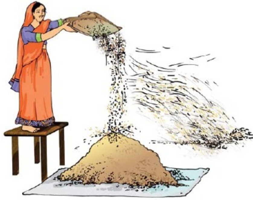 Threshing, Winnowing, HandPicking Class 6, Separation of Substances